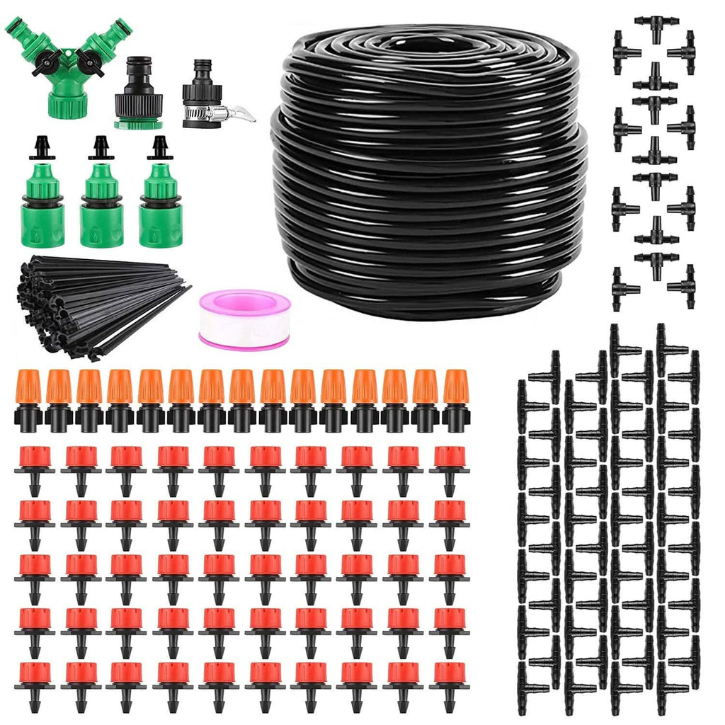 164FT Drip Irrigation Kit Automatic Garden Irrigation System by DailySale