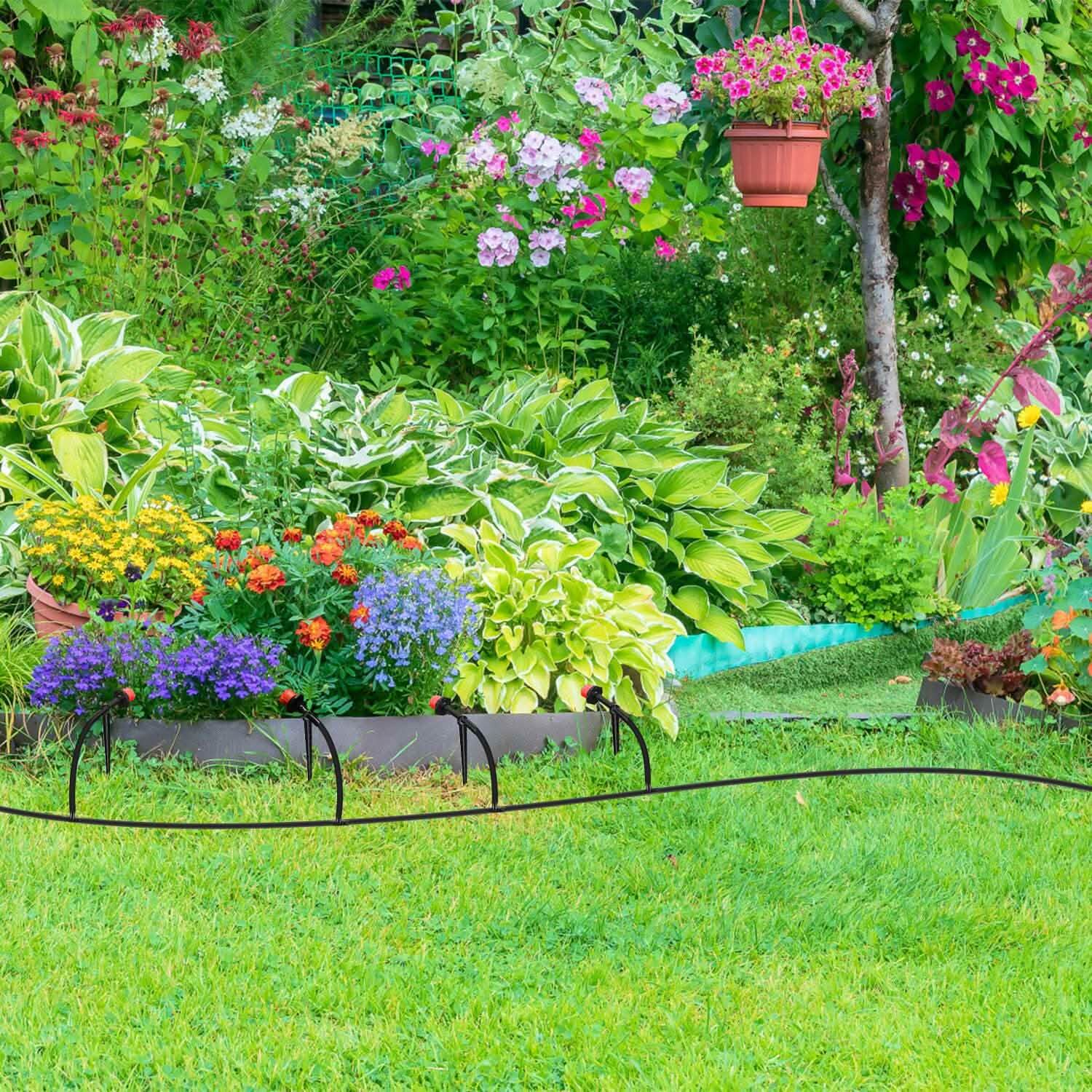 164FT Drip Irrigation Kit Automatic Garden Irrigation System by DailySale