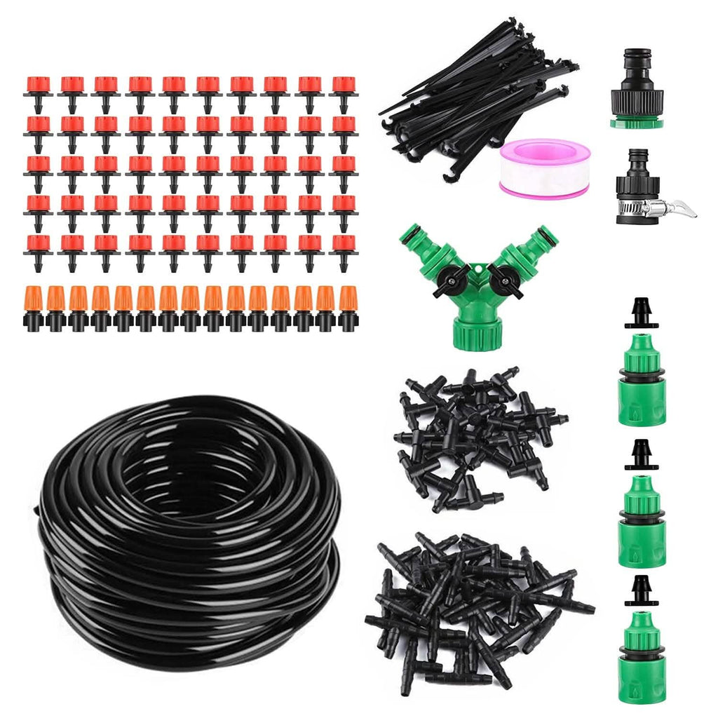 164FT Drip Irrigation Kit Automatic Garden Irrigation System by DailySale