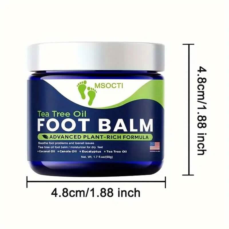 Tea Tree Oil Foot Balm Moisturizer for Dry Feet by DailySale