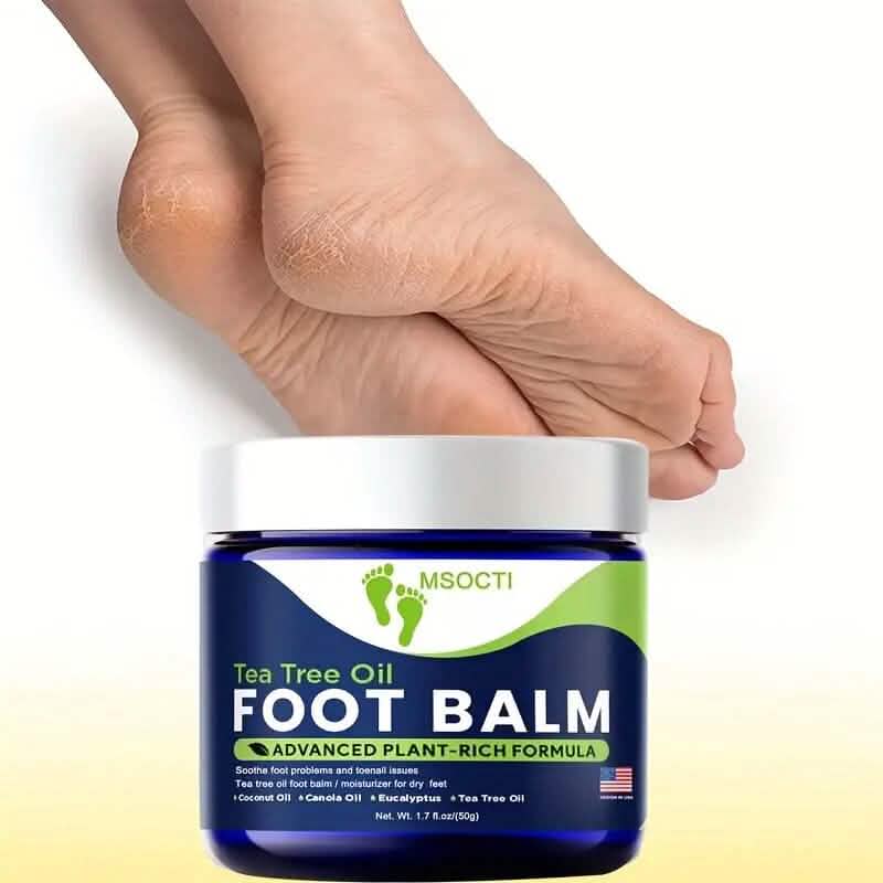 Tea Tree Oil Foot Balm Moisturizer for Dry Feet by DailySale
