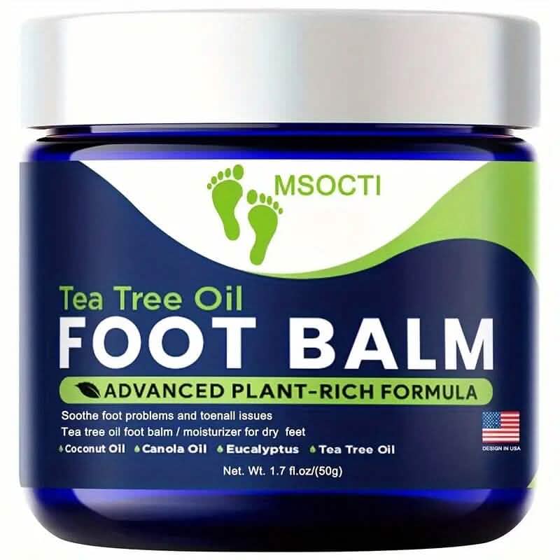 Tea Tree Oil Foot Balm Moisturizer for Dry Feet by DailySale