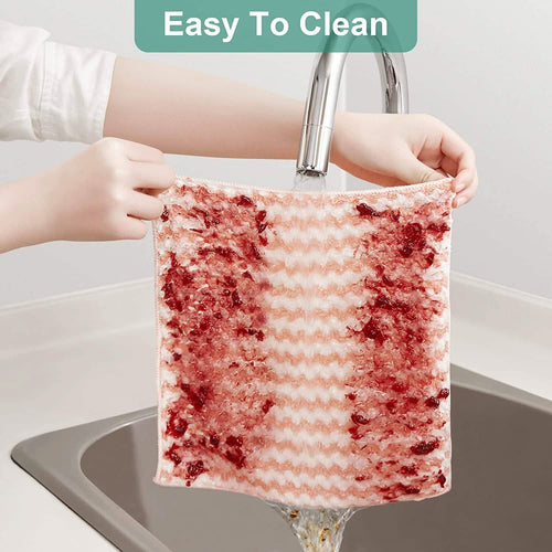 18-Pack: Microfiber Cleaning Cloth by DailySale