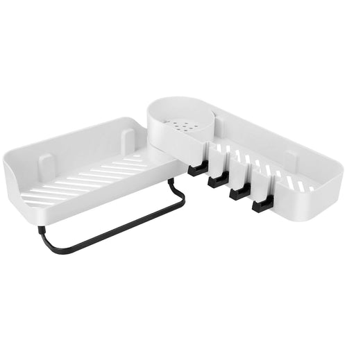 180° Rotatable Bathroom Corner Caddy Shelf by DailySale