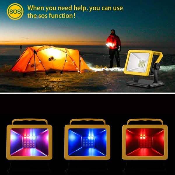 180¬∞ Rotatable Flood Lights by DailySale