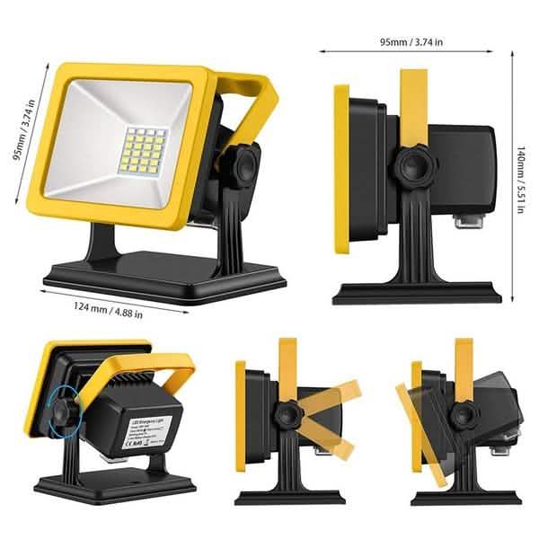 180¬∞ Rotatable Flood Lights by DailySale