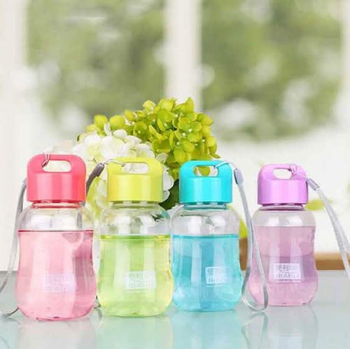 180ML Plastic Colorful Water Bottle Portable by DailySale