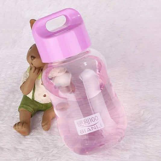 180ML Plastic Colorful Water Bottle Portable by DailySale