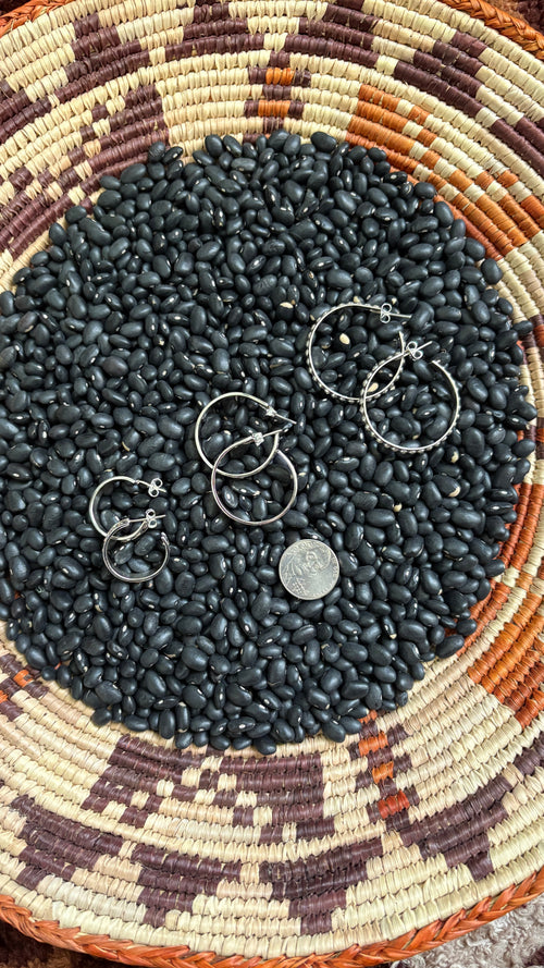 BALL FULL HOOP EARRINGS by The Sterling Spur