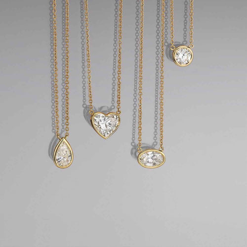 18K Gold-Plated Stainless Steel Pendant Necklace by Wild and Free Boutique