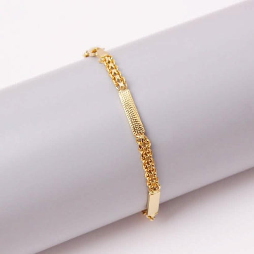 18K-Gold-Filled Bismark/Bar Anklet by DailySale