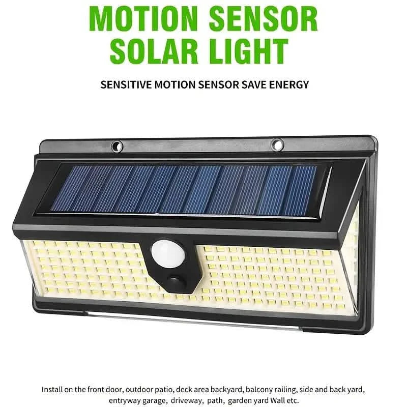 190 LED Upgrading Solar Light Wall by DailySale