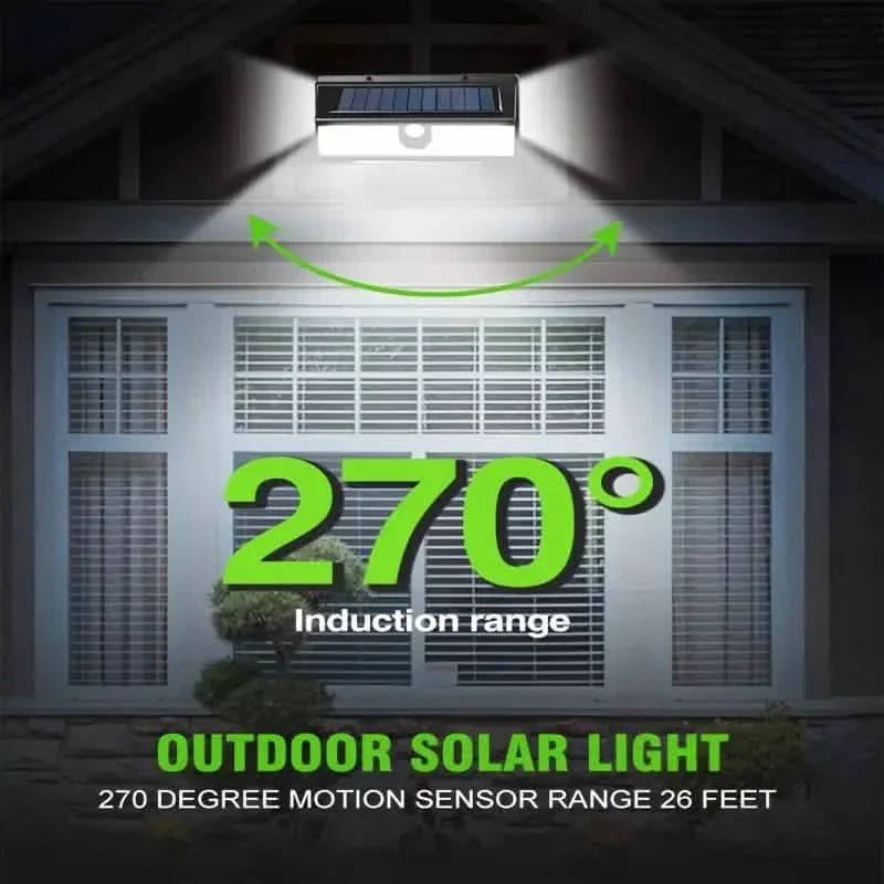 190 LED Upgrading Solar Light Wall by DailySale