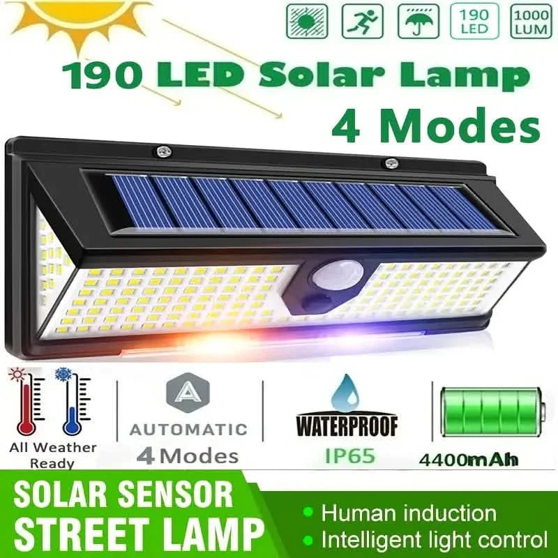 190 LED Upgrading Solar Light Wall by DailySale
