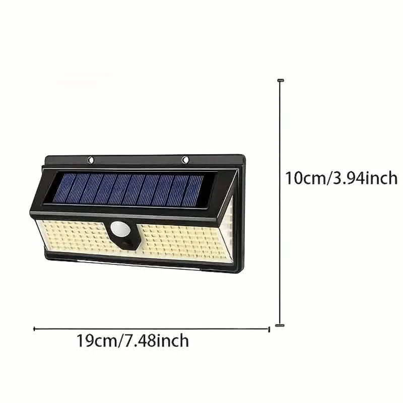 190 LED Upgrading Solar Light Wall by DailySale