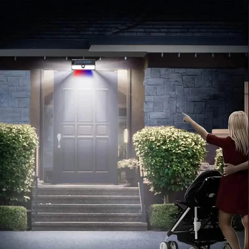 190 LED Upgrading Solar Light Wall by DailySale