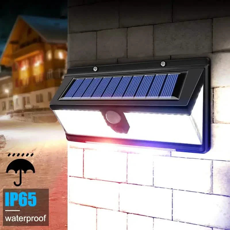 190 LED Upgrading Solar Light Wall by DailySale