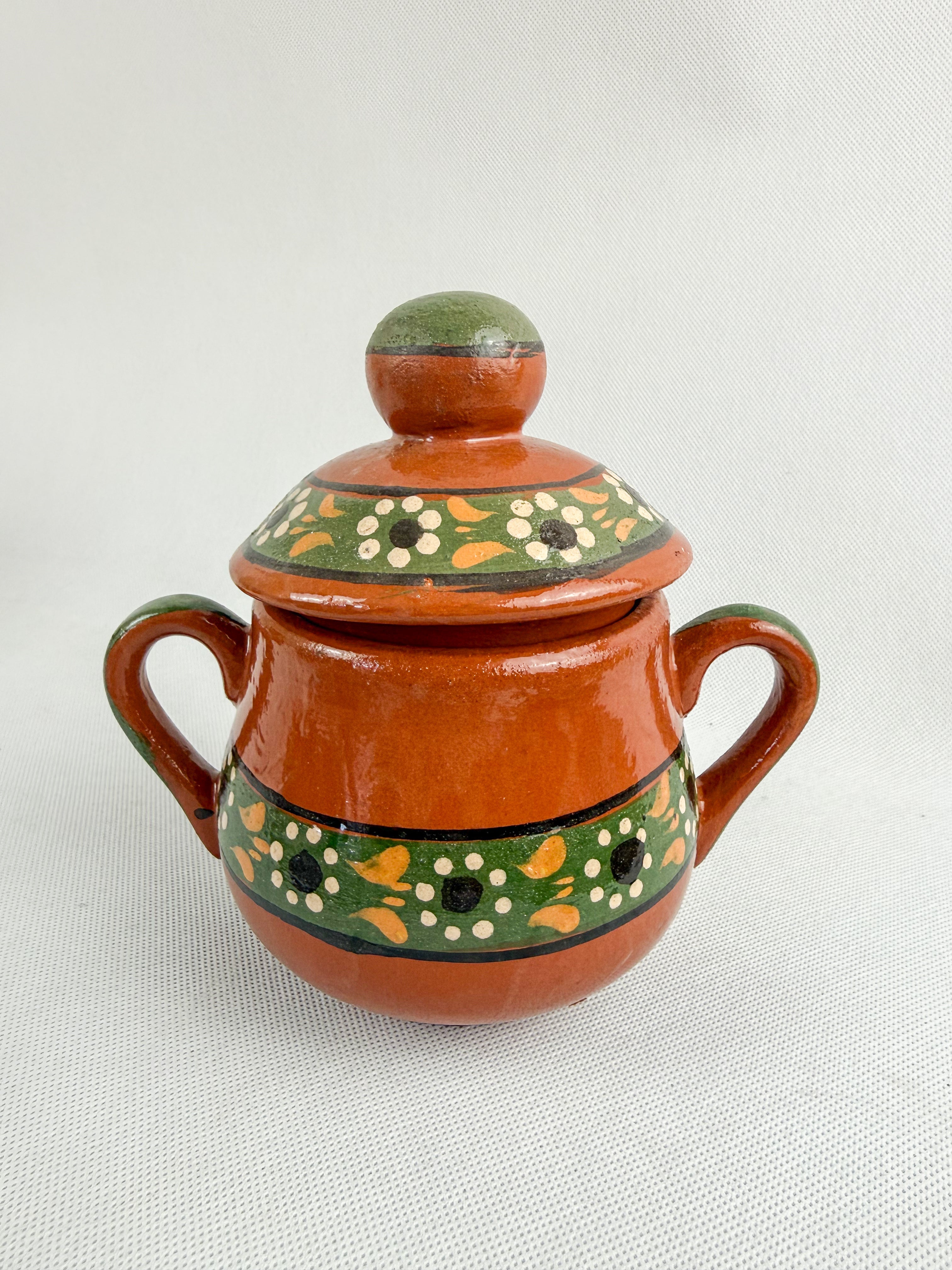 Traditional Mexican Tea Pot Set 16pc - Juego de Te Barro by TheMexHub