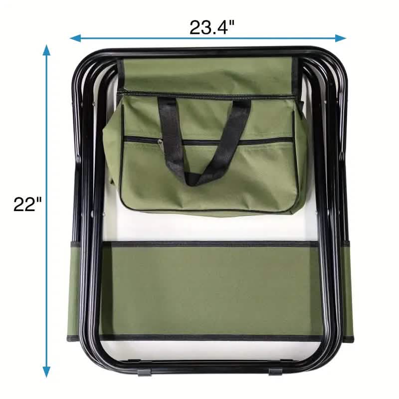 4-Piece: Folding Outdoor Chair with Storage Bag by DailySale
