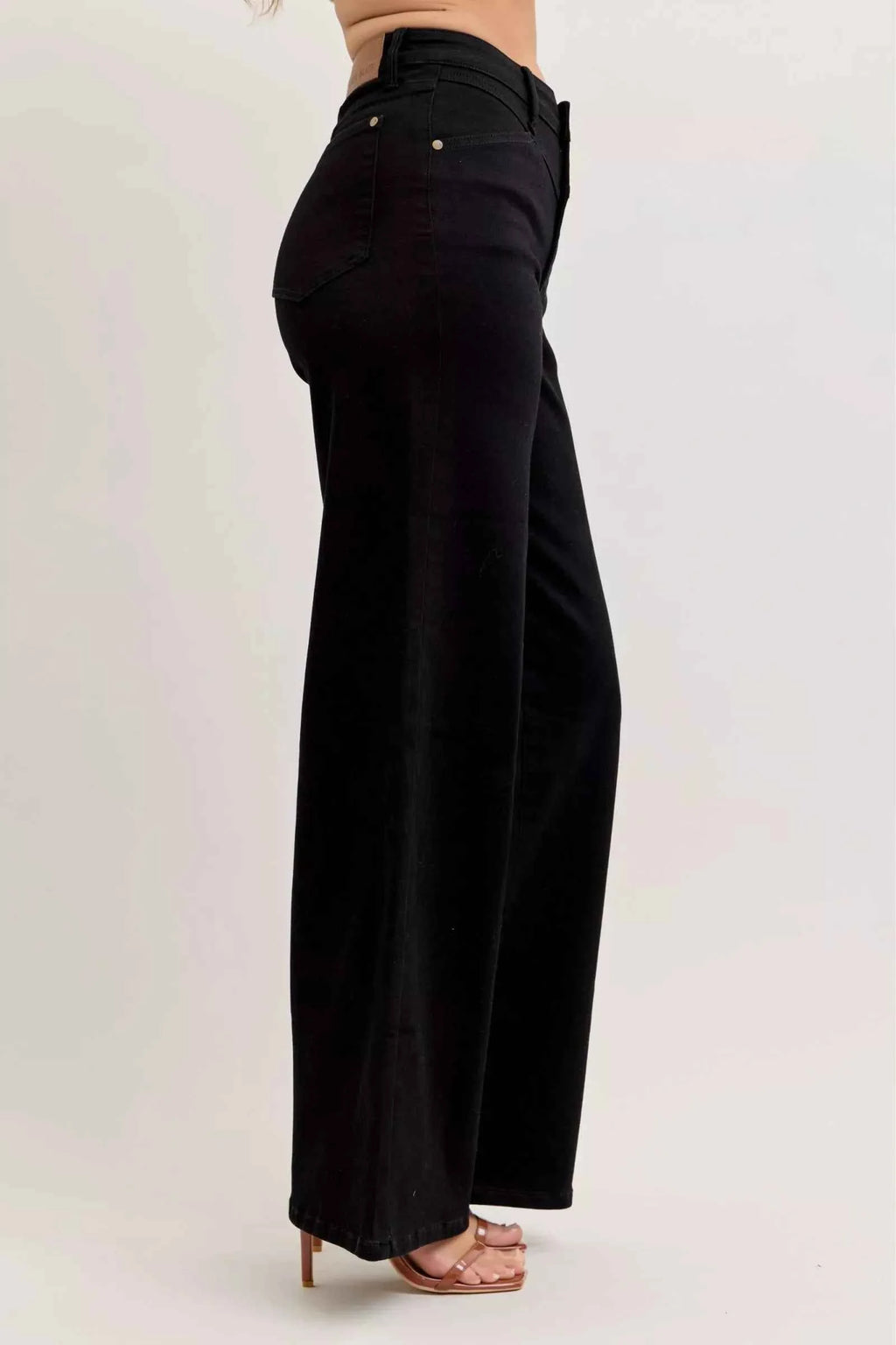 Judy Blue High-Waisted Wide Leg Jeans