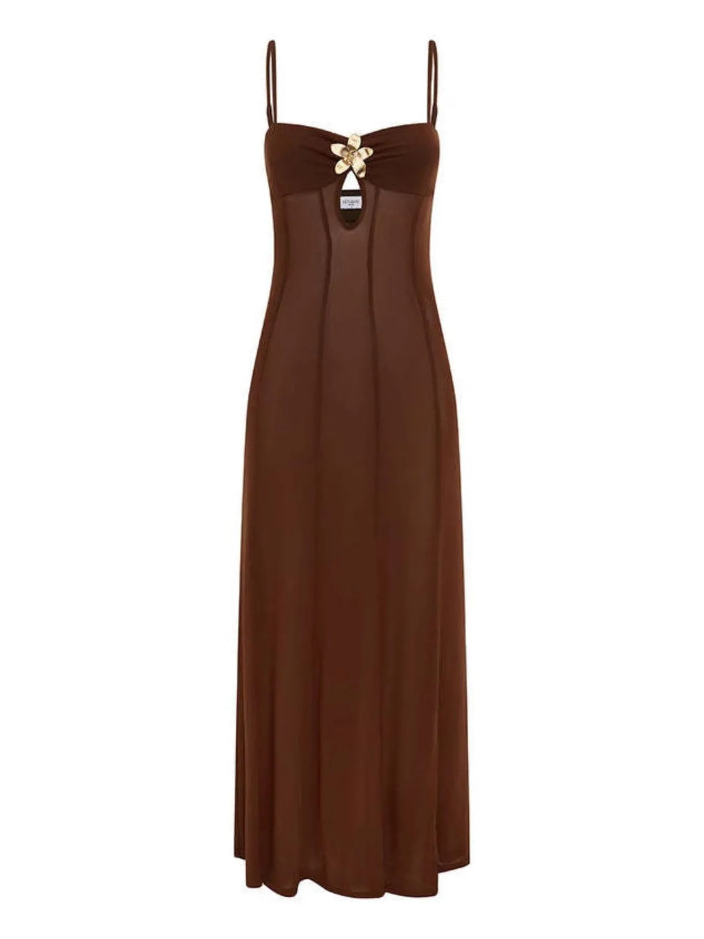 Sweetheart Neck Maxi Cami Dress by Shopiebay