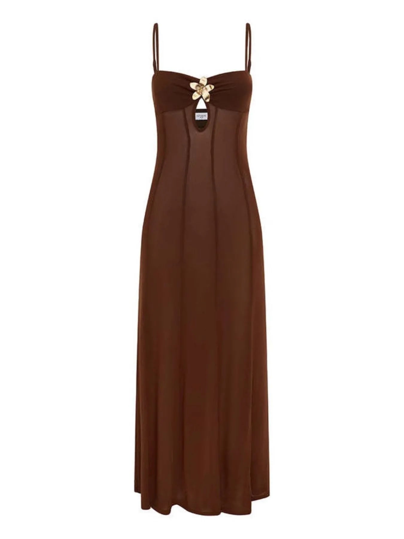 Sweetheart Neck Maxi Cami Dress by Shopiebay