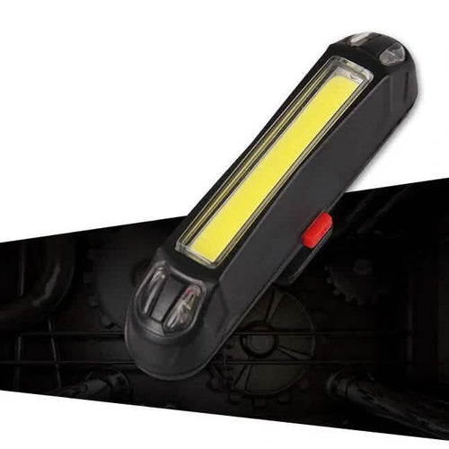 2-in-1 500LM Bicycle USB Rechargeable LED Bike Light Taillight Ultralight Warning Night by DailySale