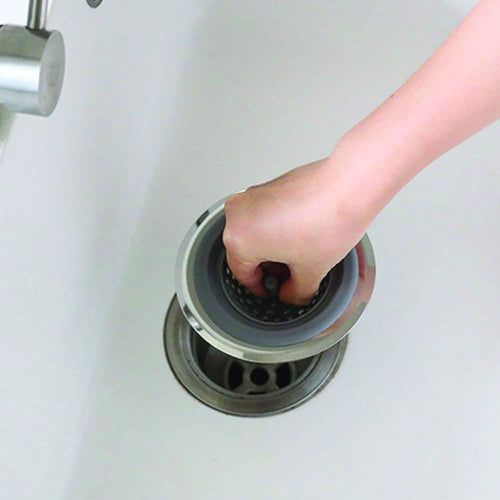 2-in-1 Clog-Free Multi-Purpose Silicone Kitchen Sink Strainer And Stopper by DailySale