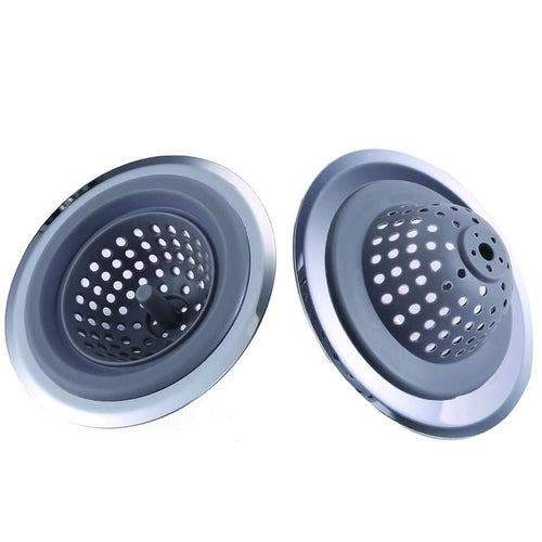 2-in-1 Clog-Free Multi-Purpose Silicone Kitchen Sink Strainer And Stopper by DailySale