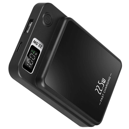 2-in-1 Magnetic Wireless Power Bank 10000mAh PD20W Fast Charger Mag Safe by DailySale