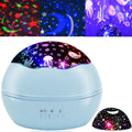 2-in-1 Ocean Star Night Light Projector Lamp 360 Degree Rotating by DailySale