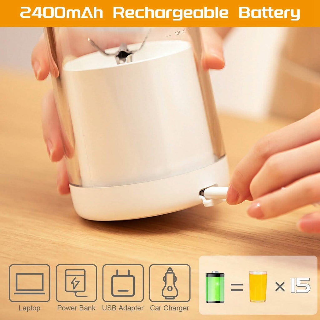 2-in-1 Portable Fruit Blender Rechargeable by DailySale