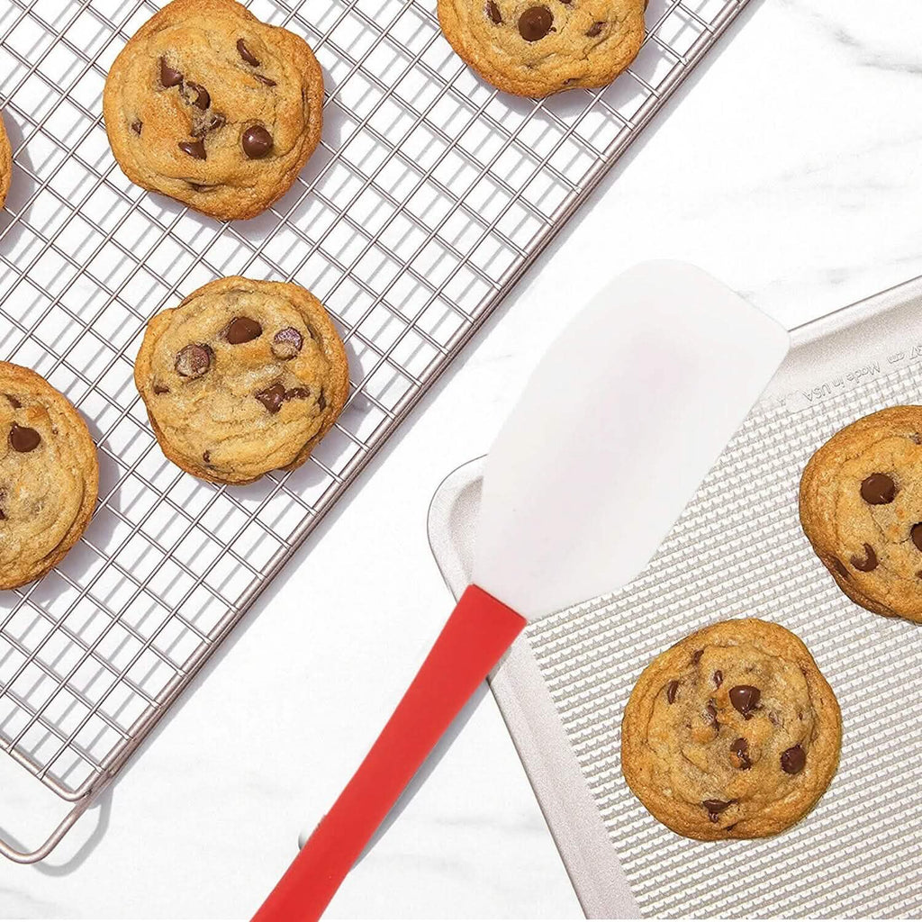 2-in-1 Silicone One Tablespoon Cookie Scoop and Spatula to Stir, Fold, Scrape by DailySale