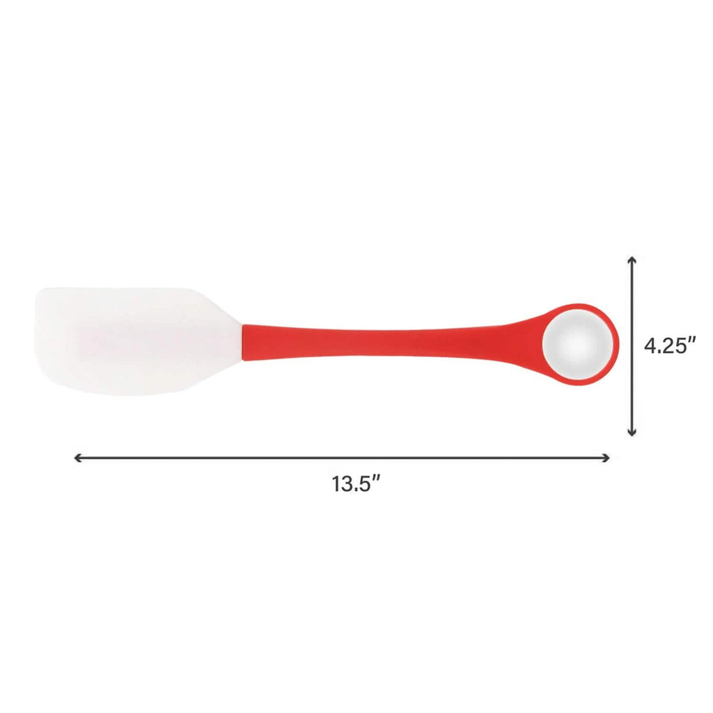 2-in-1 Silicone One Tablespoon Cookie Scoop and Spatula to Stir, Fold, Scrape by DailySale