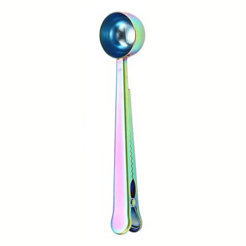 2-in-1 Stainless Steel Coffee Spoon and Sealing Clip by DailySale