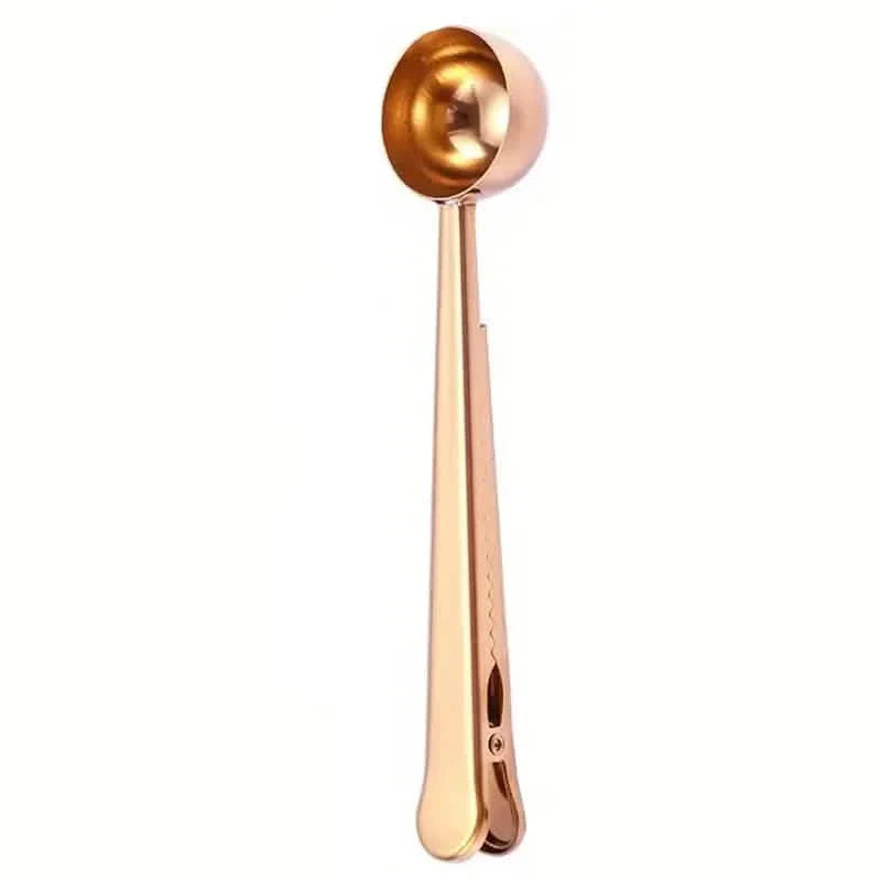 2-in-1 Stainless Steel Coffee Spoon and Sealing Clip by DailySale