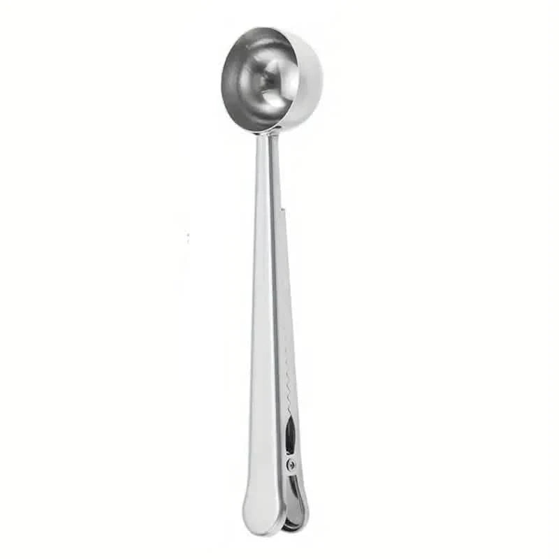2-in-1 Stainless Steel Coffee Spoon and Sealing Clip by DailySale