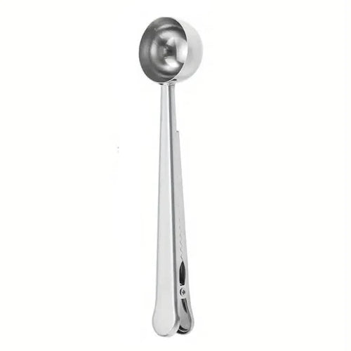 2-in-1 Stainless Steel Coffee Spoon and Sealing Clip by DailySale