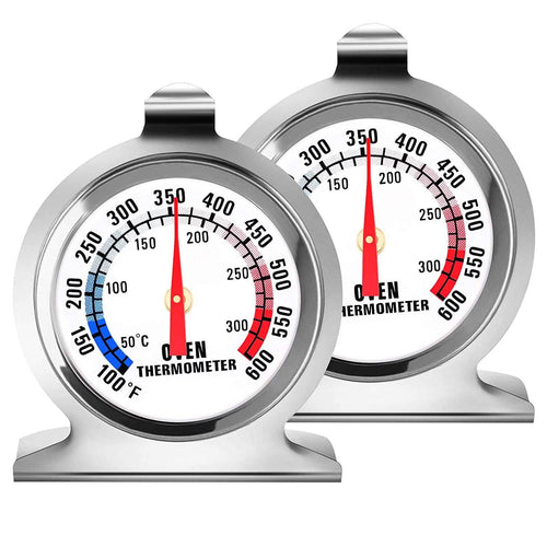 2-Pack: 100-600°F Oven Thermometers by DailySale
