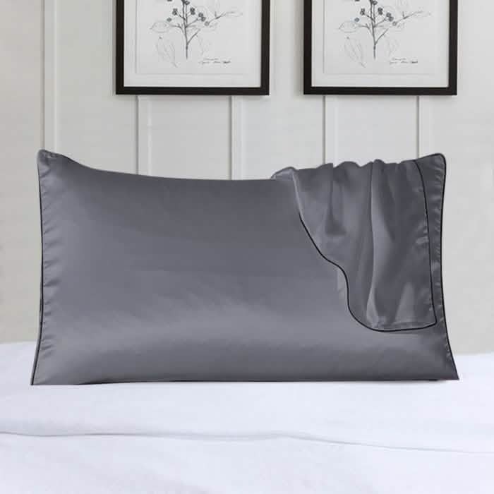 2-Pack 100% Silk Pillow Cover With Trim by DailySale