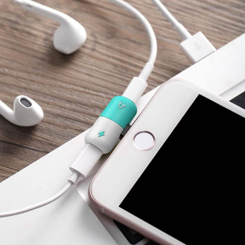 2-Pack: 2-in-1 Apple Lightning Adapter by DailySale