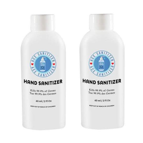 2-Pack: 2oz Bottle 70% Alcohol Hand Sanitizer by DailySale