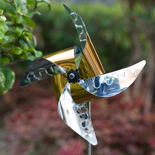 2-Pack: 32LED Outdoor Solar Ground Light Garden Lawn Waterproof Windmill Lamp by DailySale