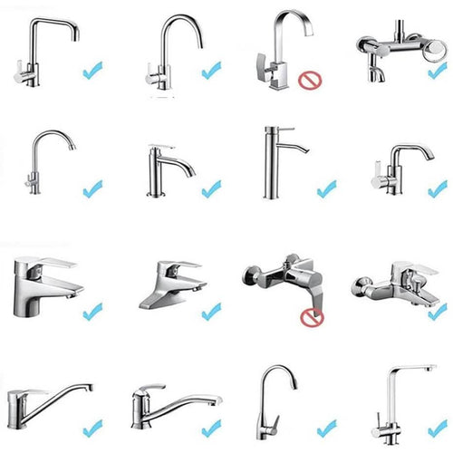 2-Pack: 360 Degree Swivel Faucet Aerator Deluxe Water Saving Faucet Sprayer by DailySale