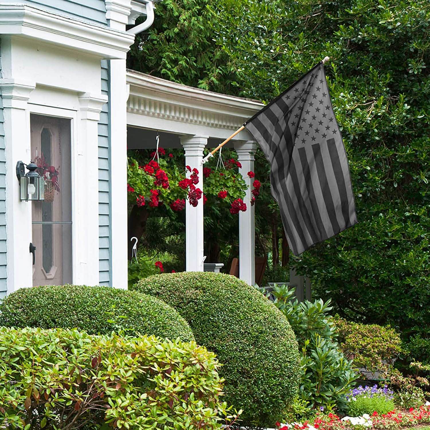 2-Pack: 3X5 Ft. All Black American Flag by DailySale