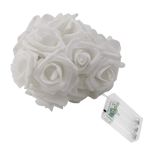 2-Pack: 40 LEDs Rose Flower String Lights by DailySale