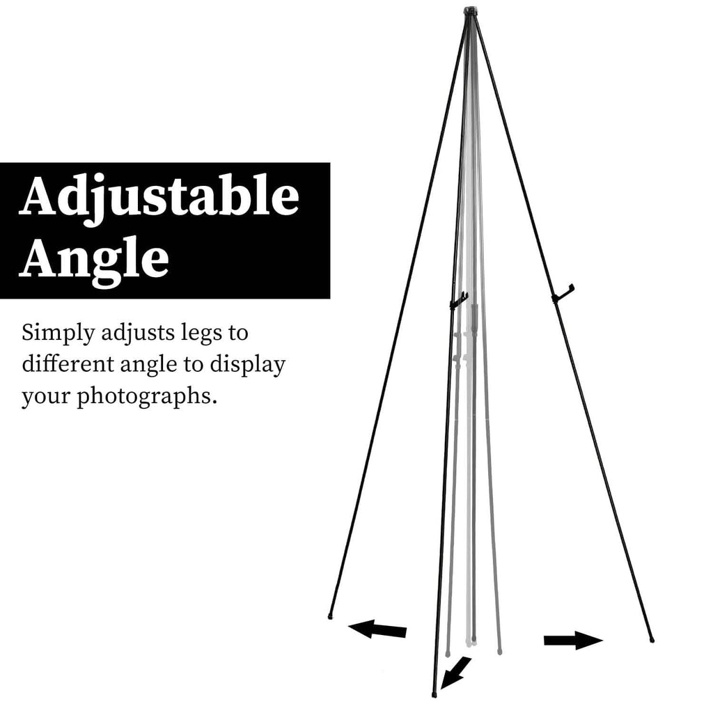 2-Pack: 61" Collapsible A Frame Tripod Easel Iron Alloy Drawing Stand by DailySale