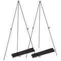 2-Pack: 61" Collapsible A Frame Tripod Easel Iron Alloy Drawing Stand by DailySale