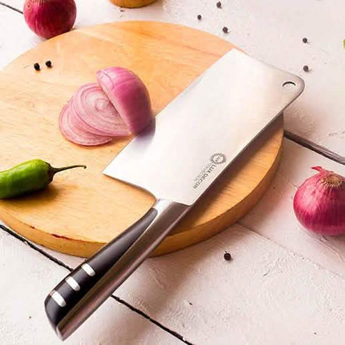 2-Pack: 7" High Carbon Stainless Steel Cleavers by DailySale