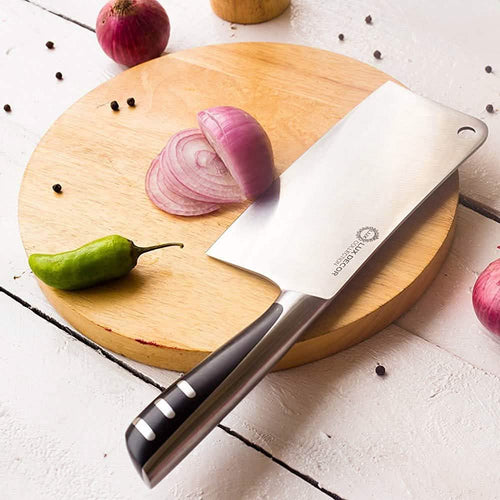 2-Pack: 7" High Carbon Stainless Steel Cleavers by DailySale
